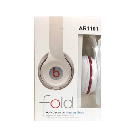 Auriculares Vincha Con Micr Fono Cable Extra Ble Beats Fold