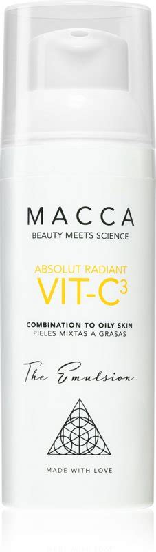 Macca Absolut Radiant Vit C Brightening Emulsion For The Face Notino