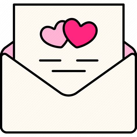 Envelope, paper, heart icon - Download on Iconfinder