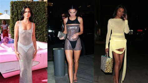 How To Wear A Naked Dress According To The It Girls Vogue