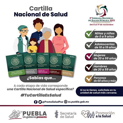 Participa gobierno de Puebla en Jornada Nacional de Salud Pública