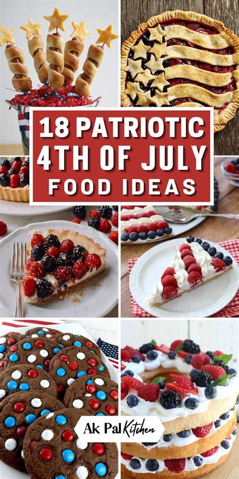 Easy Th Of July Food Ideas Fourth Of July Food Th Of July