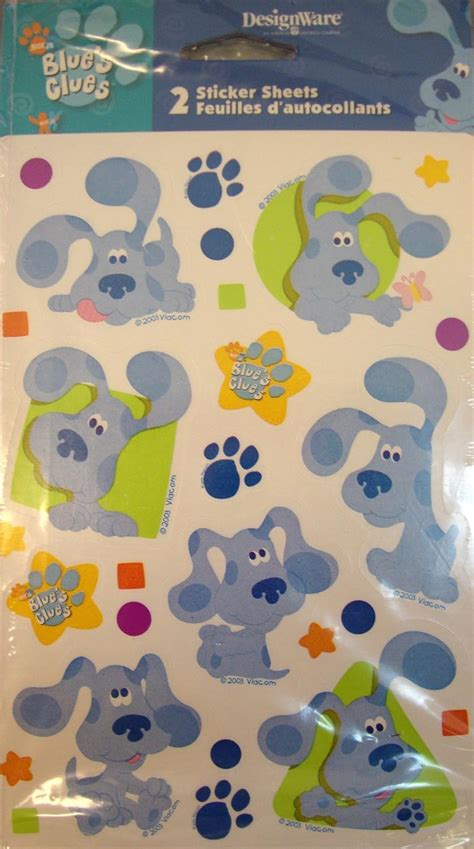 Amazon.com: Blue's Clues Sticker Sheets : Toys & Games