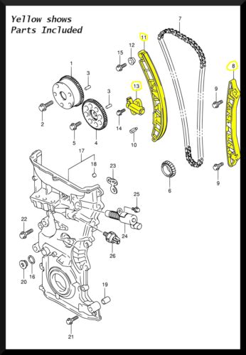 Original Suzuki Timing Chain Kit For Grand Vitara Kizashi Sx