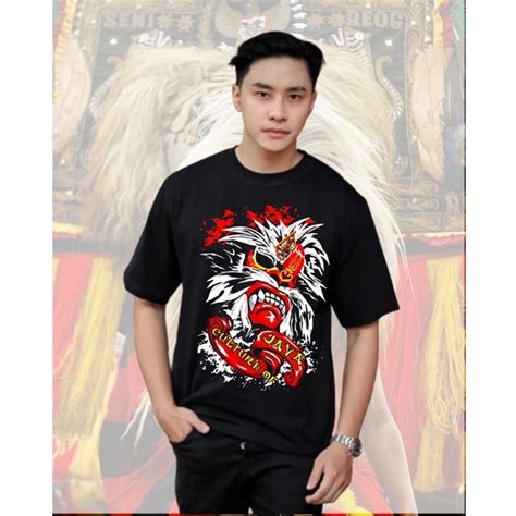 Jual Kaos Topeng Bujang Ganong Reog Ponorogo Ganongan Jatilan Jaranan