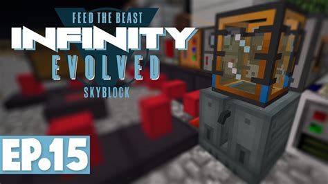 FTB INFINITY EVOLVED SKYBLOCK ROCKET FUEL PLASTIC ENDER IO 15