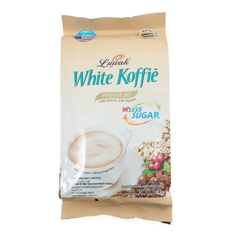 Jual LUWAK WHITE COFFEE PREMIUM 200GR KOPI LUWAK LESS SUGAR