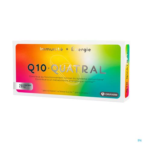 Q10 Quatral Caps 28 Nf Q10 Vitamine et Compléments Nutritionnels