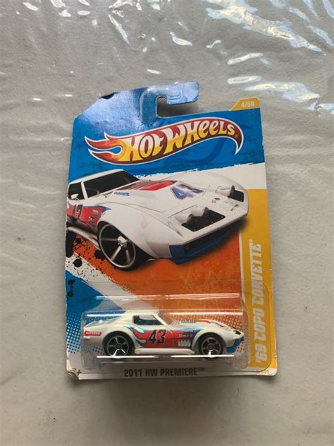 Hot Wheels 69 Copo Corvette Hobbies Toys Toys Games On Carousell