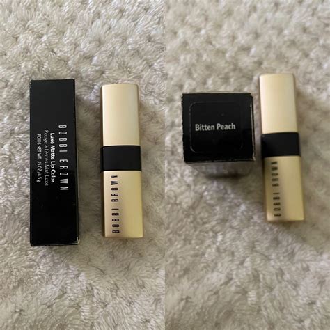 Bobbi Brown Luxe Matte Lip Color Bitten Peach Beauty Personal