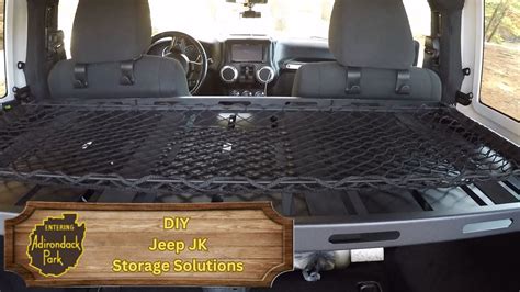 Diy Jeep Jk Storage Solutions Youtube