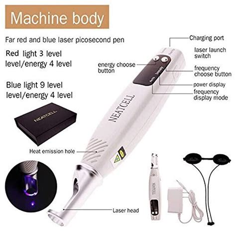 Neatcell Mini Picosecond Laser Pen Tattoo Scar Mole Freckle Removal