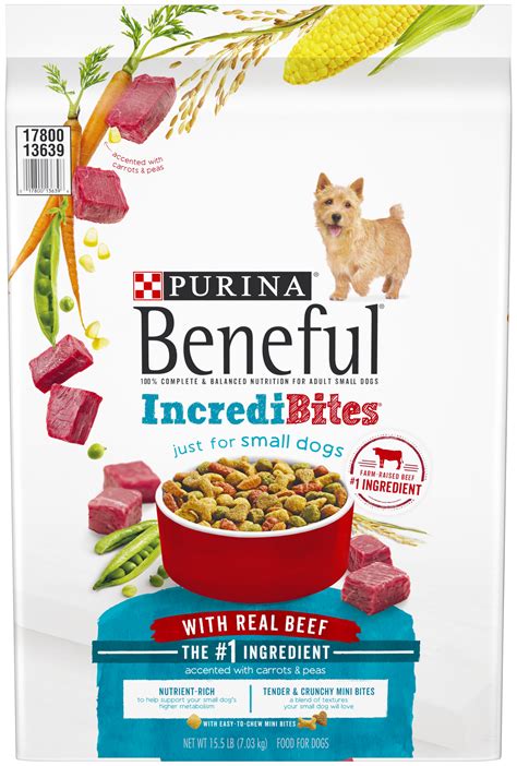 Purina Beneful Small Breed Dry Dog Food Incredibites With Real Beef