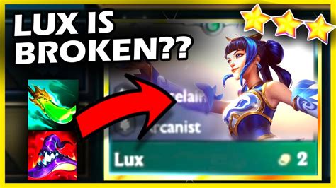 LUX REROLL IS BROKEN EASY WINS Playing Around Arcanists GUIDE TFT