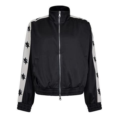 COLE BUXTON | Two Star Track Jacket | Men | Black | Flannels