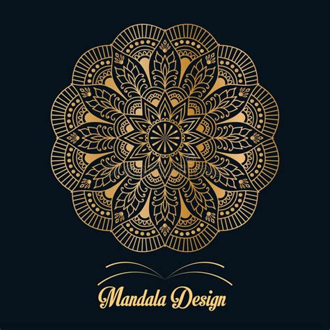 Mandala Simple Art Design Template Svg Ai Eps Pdf Dxf Png