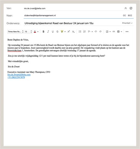 Een Zakelijke Mail Schrijven Tips Voorbeelden