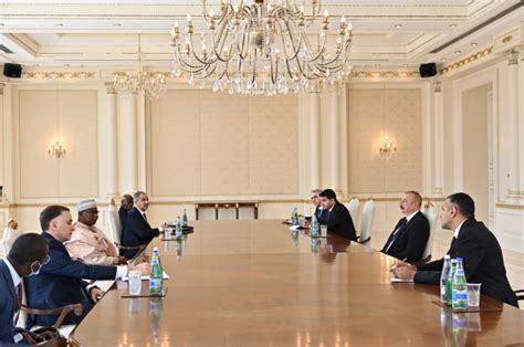 President Ilham Aliyev Receives Oic Secretary General Updated