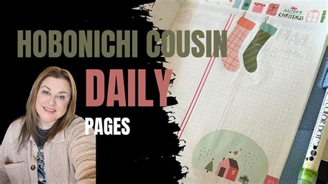 Plan With Me Planner Set Up A Hobonichi Cousin Daily Pages