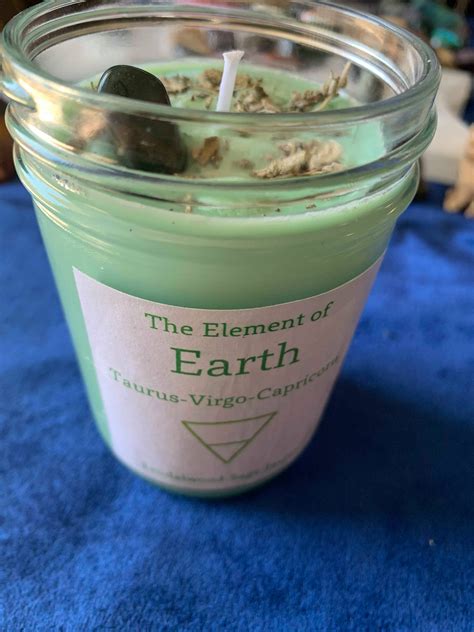 Earth Element Candle Etsy