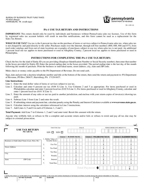 Pa Sales And Use Tax Due Dates Jessy Imojean