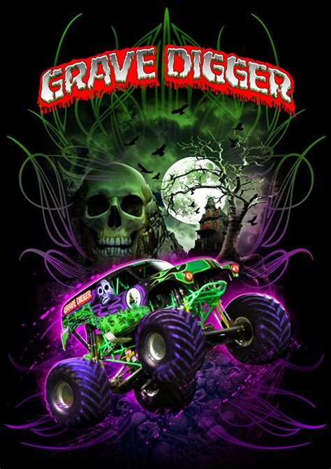 Grave Digger Monster Truck Wallpaper - WallpaperSafari