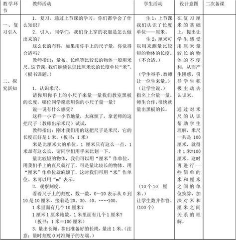 2014年秋新人教版二年级数学上册全册教案word文档在线阅读与下载文档网