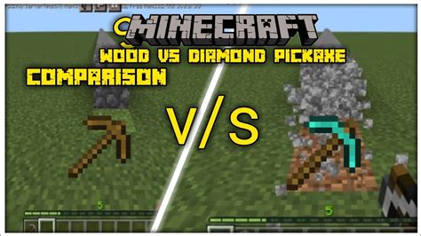 Minecraft Pickaxe ⛏️ Comparison Basic To Max Level 💎 Ll Minecraft Ll