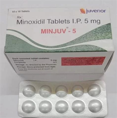 MINJUV 5 MG TABLETS, Juvenor at ₹ 290/strip in Nagpur | ID: 27140090648