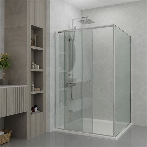 Hangzhou Single Sliding Door Simple Shower Enclosure Sliding Door