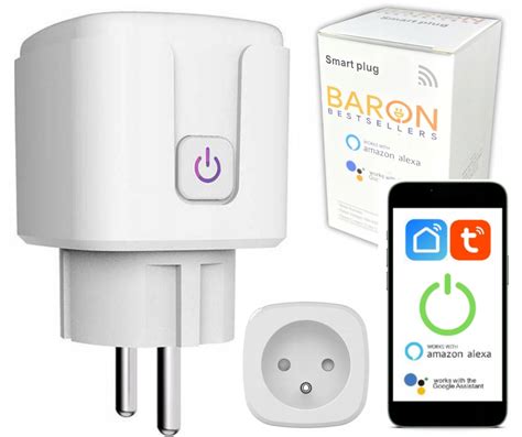 Gniazdko Gniazdo Wifi Smart Watomierz Timer Licznik Tuya A Baron