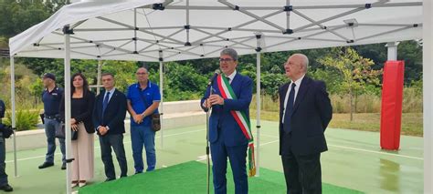 Il Portico Cava De Tirreni Servalli E De Luca Inaugurano Il Nuovo