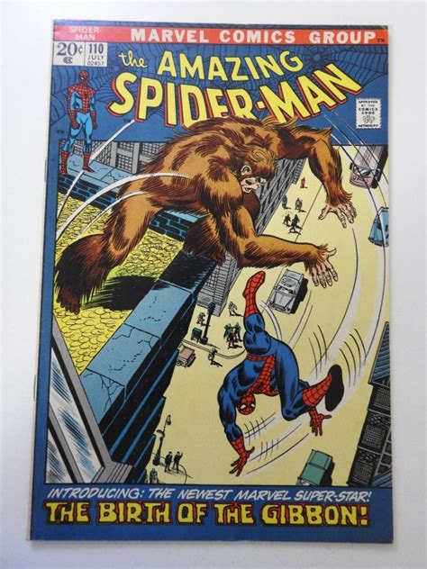 The Amazing Spider Man Fn Condition Stain Bc Comic Books