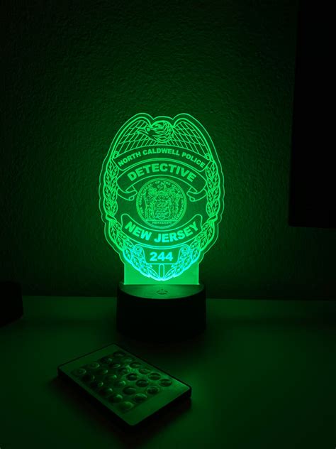 Police Officer Badge Personalized Professionally Engraved - Etsy