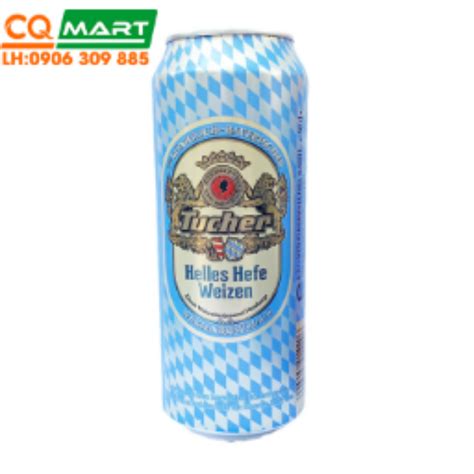 Cq Mart Food Wine Bia Tucher Helles Hefe Weizen Lon Ml