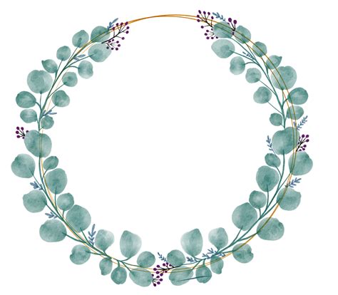 Eucalyptus Wreaths Png Vector Psd And Clipart With Transparent