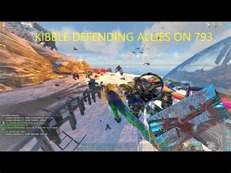 Ark Survival Evolved Official PvP Kibble Defending 793 YouTube