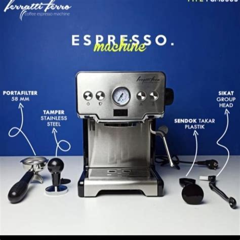 Jual Mesin Kopi Espresso Ferratti Ferro Fcm Sale Xcz Xz