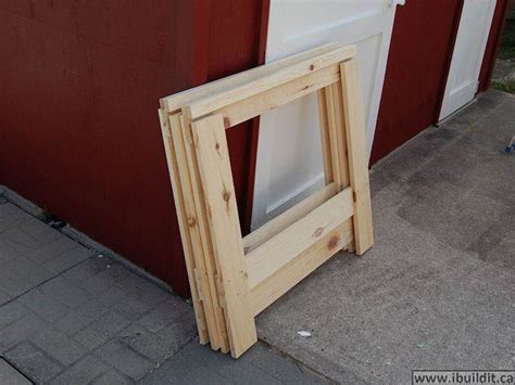 How To Make A Folding Saw Horse - IBUILDIT.CA