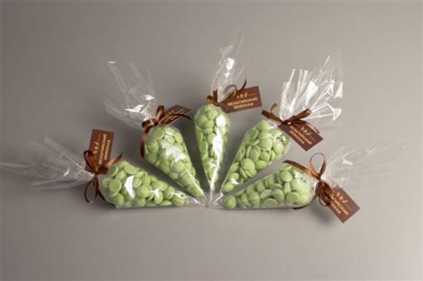 Шоколад белый в каллетах со вкусом лимона 5х100 гр