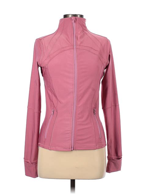 Assorted Brands Solid Pink Track Jacket Size M 53 Off Thredup