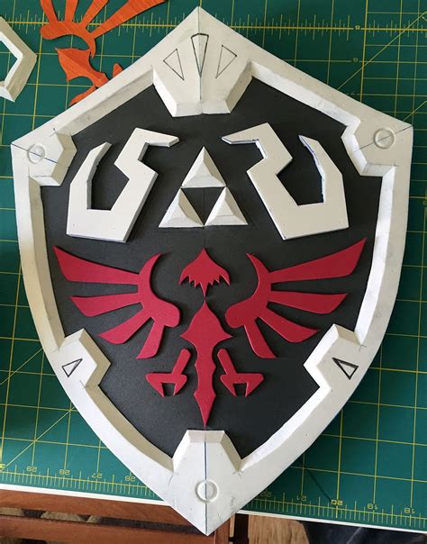 My First Foamsmithing: Link's Hylian Shield - GeekDad