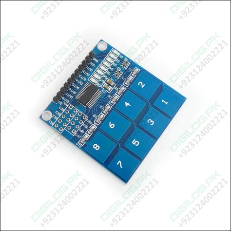 TTP226 8 Channel Digital Capacitive Touch Sensor Module Shahalam Pk