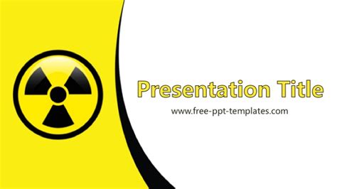 Nuclear Powerpoint Template Mr Templates