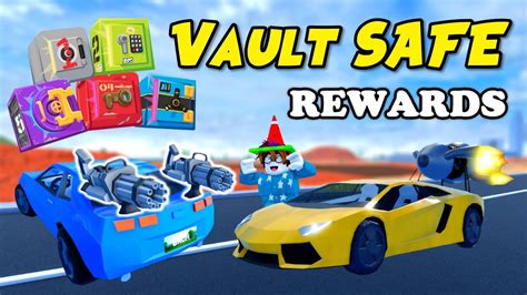 Jailbreak New Vault Safe Rewards Are So Cool Roblox Jailbreak Youtube