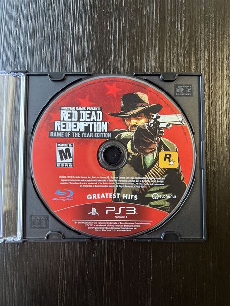 Red Dead Redemption Game Of The Year Edition Ps3 Sony Playstation 3 Disc Only Values Mavin