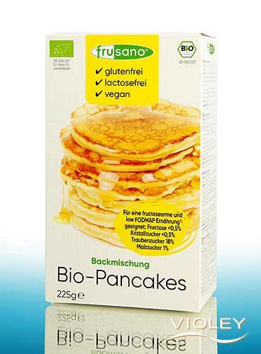 Frusano Organic Pancakes Baking Mix 225 G At Violey