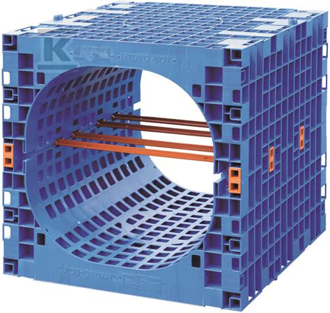 Skrzynka retencyjno-rozsączająca Hydro-Box 500L, wym. H800x800x800mm, z ...