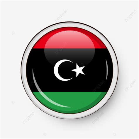 Libya Circle Flag Vector Libya Circle Flag Circle Flag Libya Flag Png And Vector With