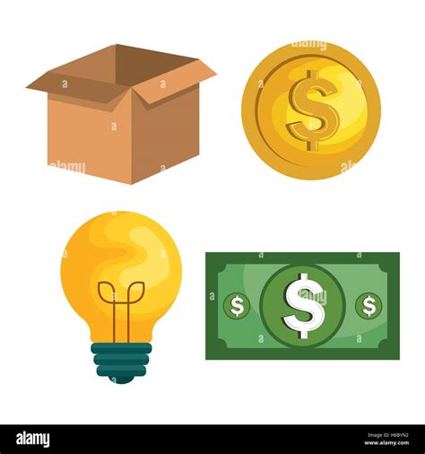 Crowd Funding Concept Icons Stock Vector Image And Art Alamy